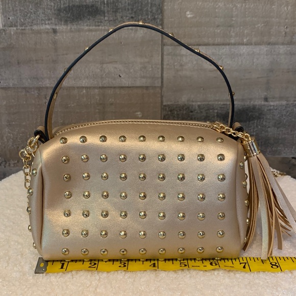 Lovevook Gold Studded Crossbody with tassel - Picture 14 of 16
